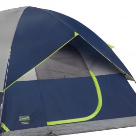 Coleman Camping Tent | Skydome Tent - 4 Person Skydome Blue