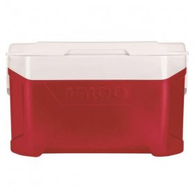Igloo 50340 50 qt. Capacity Elevated Design Red Reusable Latitude Cooler