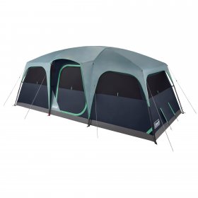 Coleman Sunlodge 10-Person Camping Tent, Blue Nights