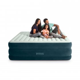 Intex 24" Dream Lux Pillow-Top Dura-Beam Airbed Mattress with Internal Pump, King