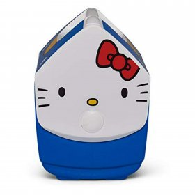 Igloo Limited Edition Hello Kitty Playmate Pal 7 Qt Cooler, Blue