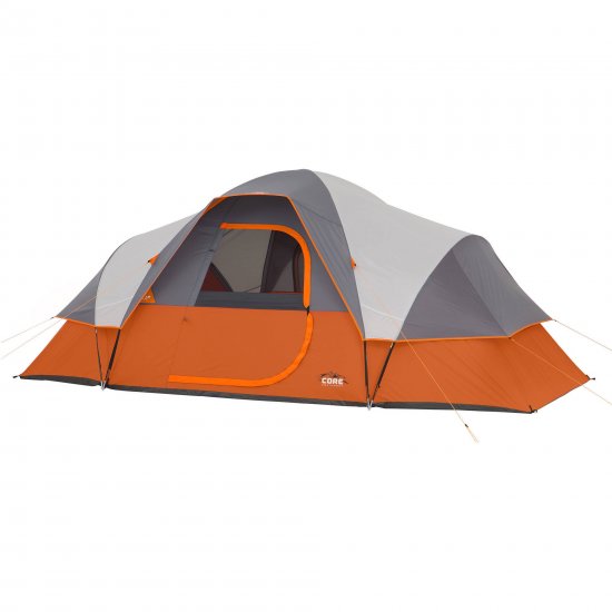 Core Equipment 16\' x 9\' Modified Dome Tent, Sleeps 9