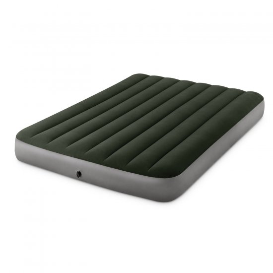 Intex 10\" Dura-Beam Expedition Airbed Mattress with Battery Pump, Full