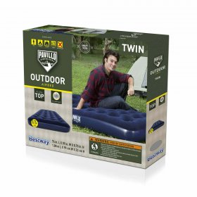 Bestway- 8.5" Flocked Air Bed, Twin