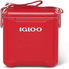 Igloo Red 11 Qt Tag-A-Long Too Hardsided Strapped Cooler