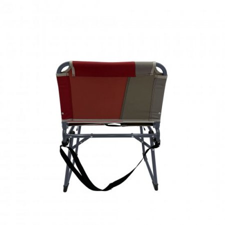 Ozark Trail Anywhere Stadium Seat, Red and Grey, Adult