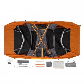 CORE Equipment 10 Person Instant Cabin Tent with Screen Room, 14' x 10'