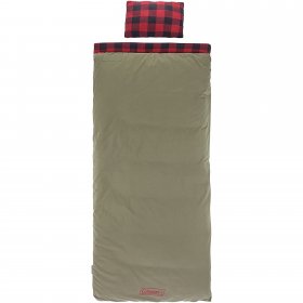 Coleman Big Game Big and Tall -5 Degree Sleeping Bag, Plaid Red