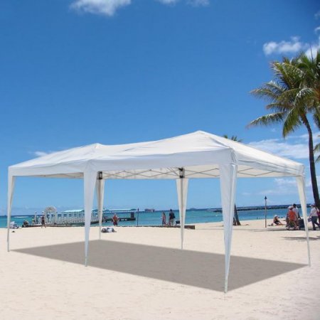 Ktaxon 10'x20' Easy Pop Up Wedding Party Tent Folding Gazebo Beach Canopy W/Carry Bag