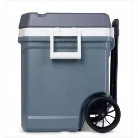 Igloo MaxCold Latitude 62 Quart Rolling Cooler with Telescoping Handle