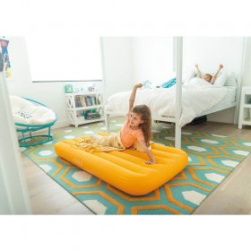 Intex Cozy Kidz Bright And Fun-Colored Inflatable Air Bed Mattress w/ Carry Bag