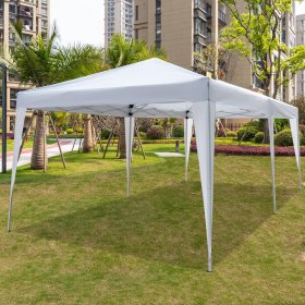 Ktaxon 10'x 20' Pop Up Wedding Party Tent Foldable Gazebo Beach Canopy with Bag