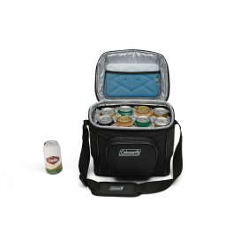 Coleman Chiller 16-Can Insulated Soft Cooler Bag, Black