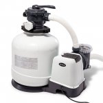 Intex 3000 GPH Sand Filter Pump and Saltwater System for Above Ground Pools