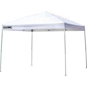 Quik Shade Country Side Straight Leg Instant Canopy, White, 10 x 10