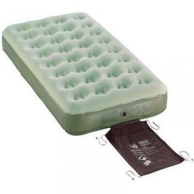 1PK Coleman 2000029819 Single High Quick Airbed, Twin, Green