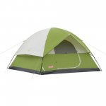 Coleman 4-Person Cabin Camping Tent with Instant Setup, 1 Room, Gray