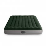 Intex 10" Durabeam Prestige Air Mattress Bed with Internal Fastfill USB Powered Pump Queen