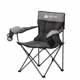 Ozark Trail Hazel Creek Cold Weather Folding Camp Chair with Mittens
