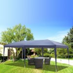 Ktaxon 10'x20' Pop Up Gazebo Canopy Wedding Party Tent-Blue