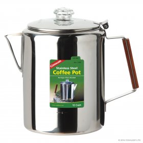 Coghlan Stainless Steel Coffee Pot 12-Cup