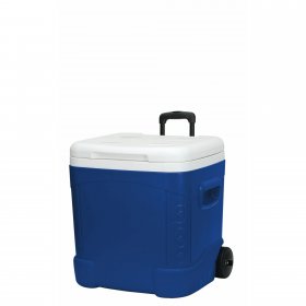 Igloo 60-Quart Ice Cube Roller Cooler Blue