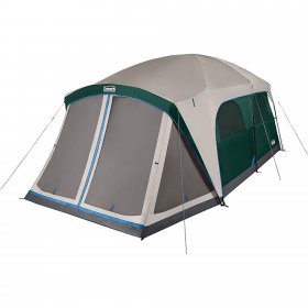 Coleman Camping Tent | Skylodge 12 Person Tent | Screen Room Evergreen