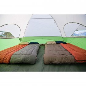 Coleman Skydome 8-Person Camping Tent, 1 Room, Green