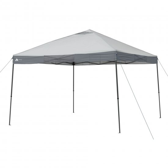 Ozark Trail 12\' x 12\' Instant Straight Leg Canopy for Camping Gray