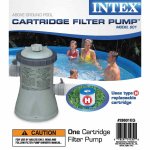 Intex 330 GPH Easy Set Swimming Pool Cartridge Filter Pump w/ GFCI (2 Pack)