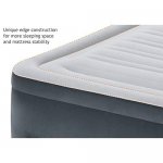 Intex Comfort Plush Mid Rise Dura-Beam Airbed with Internal Electric Pump, Bed Height 13", Queen