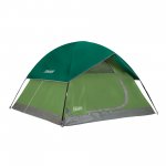 Coleman Sundome 4-Person, 9 x 7 x 4 Feet, WeatherTec, Camp Tent, Spruce Green
