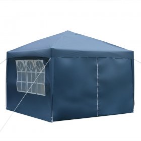 Ktaxon 10'x10' Ez Pop Up Wedding Party Tent Folding W/ Sides & Carry Bag