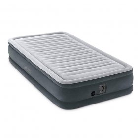 Intex Twin 13" Intex Dura Beam Plus Series Mid Rise Airbed Mattress with Built In Electric Pump