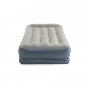 Intex 12in Twin Dura-Beam Pillow Rest Mid-Rise Airbed with Internal Pump