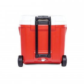 Igloo 60 qt. Laguna Roller Ice Chest Rolling Cooler Red