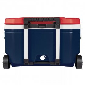 Igloo 60-Quart Rolling Ice Chest Cooler Texas Edition