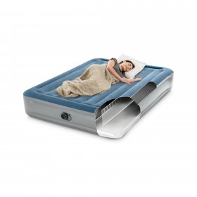 Intex 15" Essential Rest Dura-Beam Airbed Mattress with Internal Pump Included QUEEN