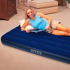 Intex Twin Classic Downy Bed Air Mattress