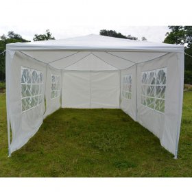 Ktaxon 10' x 20' Party Tent Wedding Canopy Gazebo Wedding Tent Pavilion w/6 Sides 2 Doors