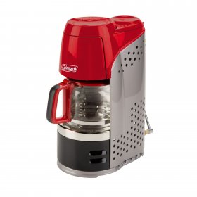 Coleman QuikPot Portable Propane Coffee Maker, Red