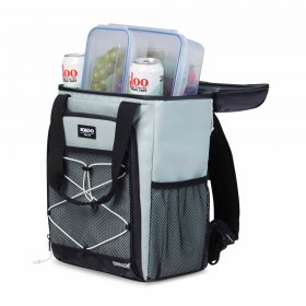 Igloo Overland 28 Can Durable Backpack Softsided Cooler, Green