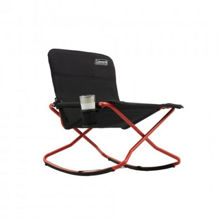 Coleman Outdoor Cross Rocker Chair, Red