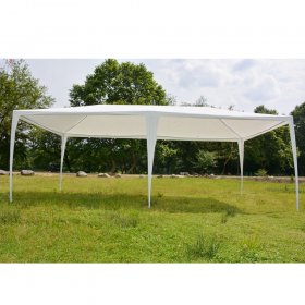 Ktaxon 10x20 Ft Party Tent Outdoor Heavy Duty Gazebo Wedding Canopy White