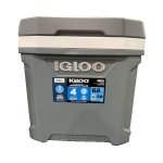 Igloo MaxCold Latitude 62 Quart Rolling Cooler with Telescoping Handle
