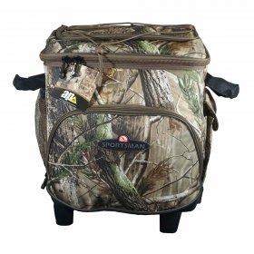 Igloo Sportsman RealTree 50 Can Roller Cooler Rolling Camo Cooler