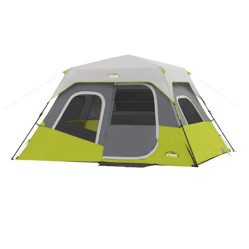Core Equipment 11\' x 9\' Instant Cabin Tent, Sleeps 6